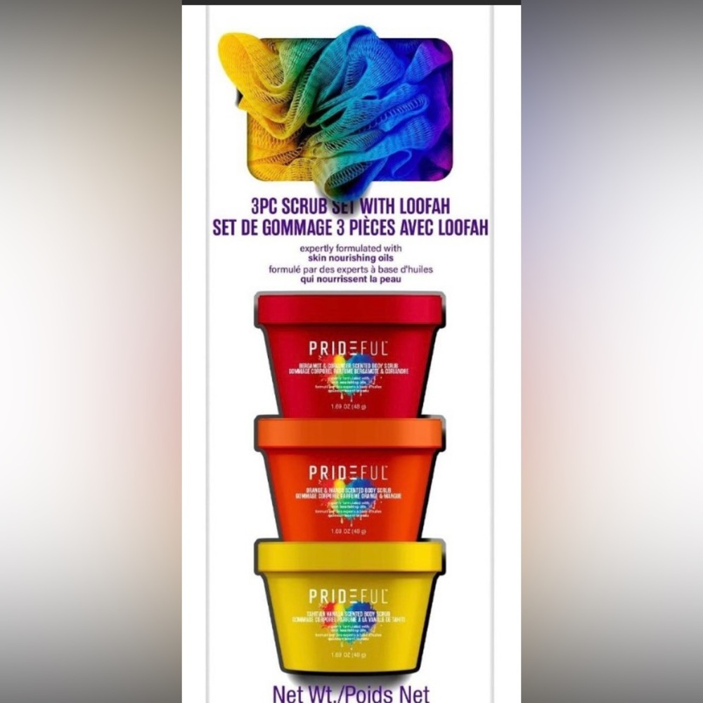 Scented Body Scrub Set